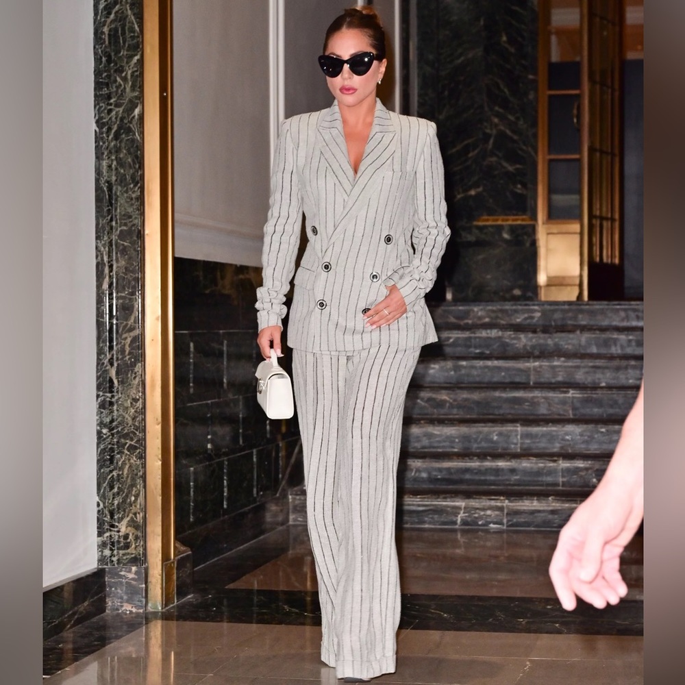 Zara Pinstripe Pantsuit